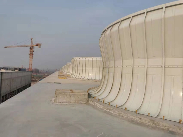 大（dà）型冷卻塔風筒